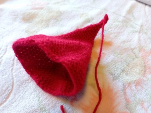 XMAS GNOME BONNET EN COURS 1