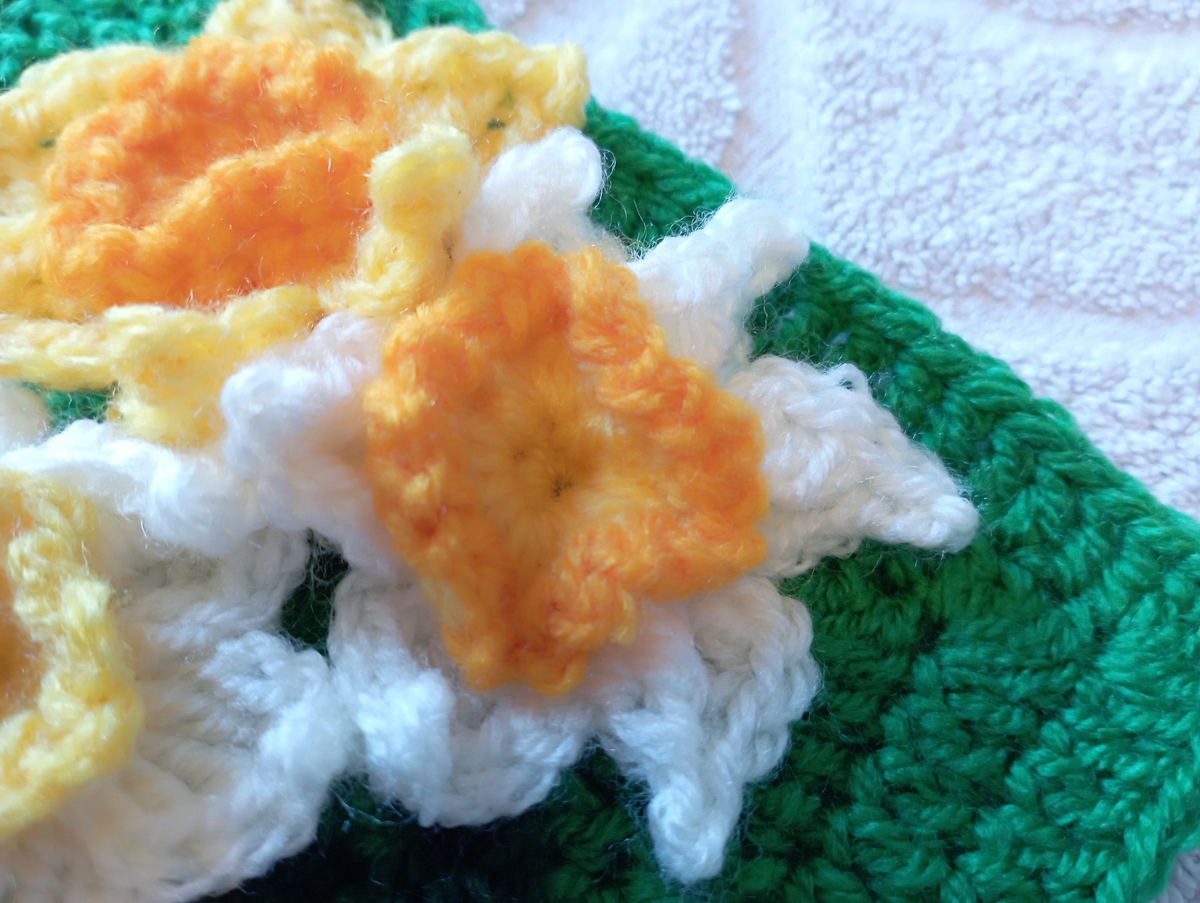 jonquille corolle jaune et jaune d'oeur pétales blancs