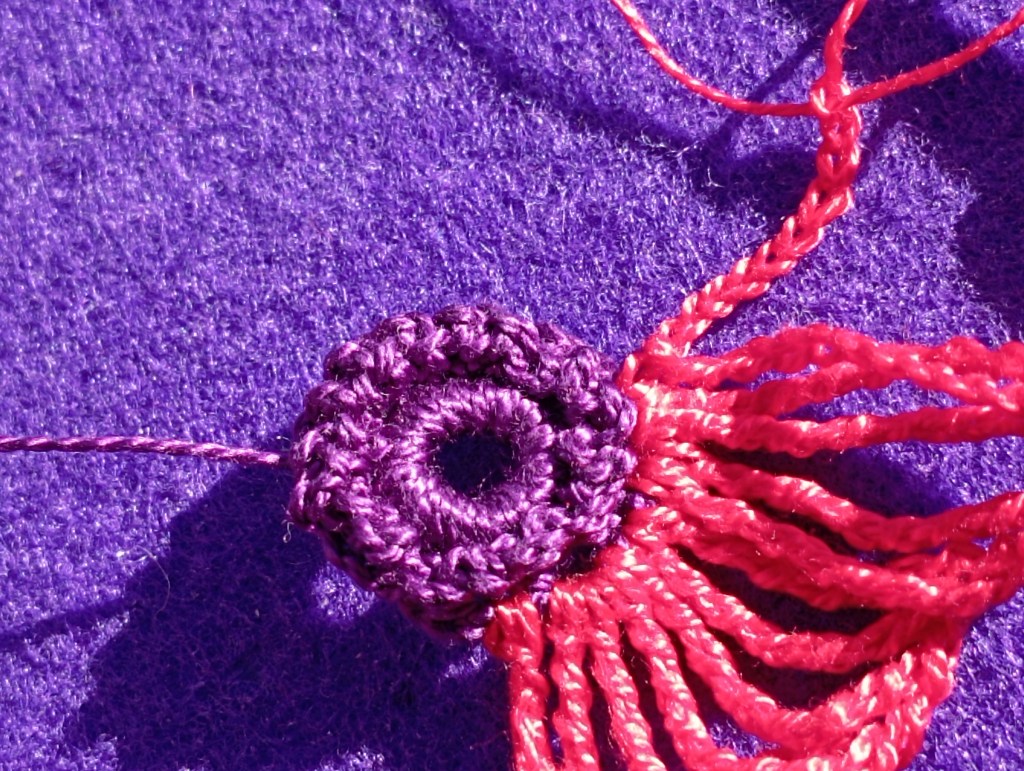 premier pétale et début du second